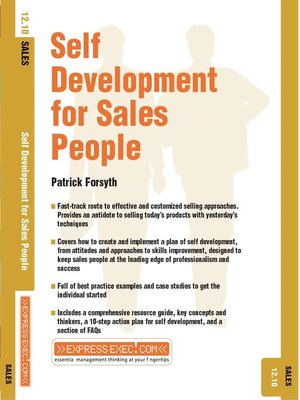 cover image of Self Development for Sales People